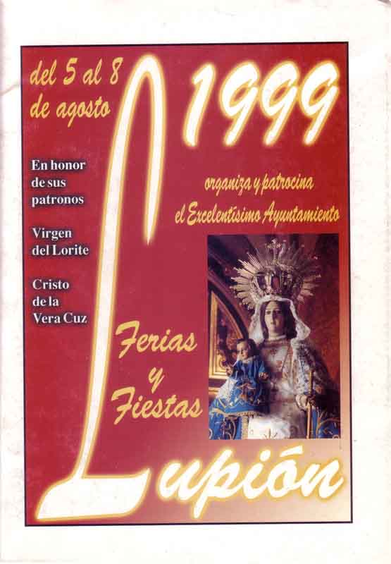 Fiestas mayores en honor de Nuestra Señora del Lorite y el Santísimo Cristo de la Veracruz  